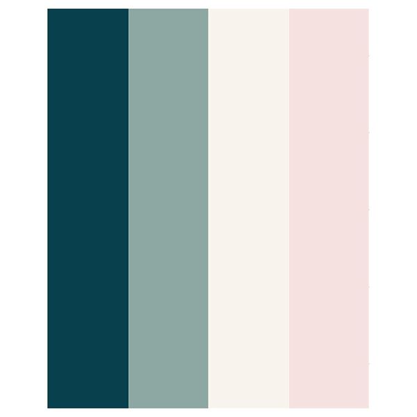 Упаковочная бумага глянц. 70*100см, MESHU "Serene colors", 80г/м2, ассорти 4 дизайна