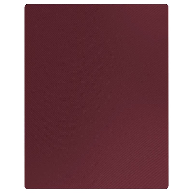 Папка с 20 вкладышами на гребне СТАММ "Диагональ" А4, 14мм, 700мкм, пластик, гранат 