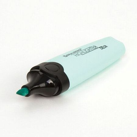 Текстовыделитель BRAUBERG "DELTA PASTEL", БИРЮЗОВЫЙ, линия 1-5 мм, 151732 