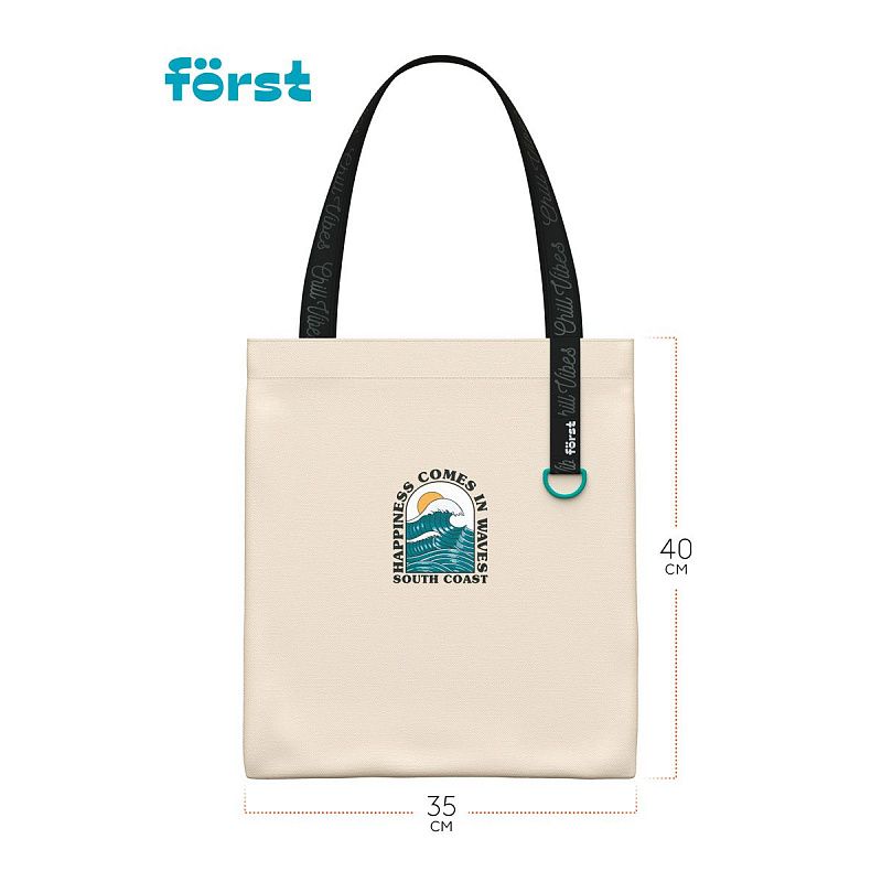 Сумка-шоппер Först "South coast" 40*35см, 1 отделение 