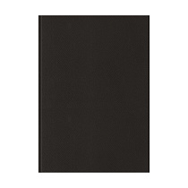 Телефонная книга А5, 80л., кожзам, OfficeSpace "Dallas" черный, с вырубкой