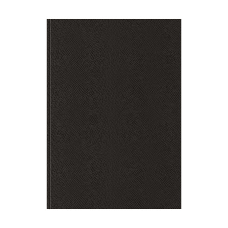 Телефонная книга А5, 80л., кожзам, OfficeSpace "Dallas" черный, с вырубкой