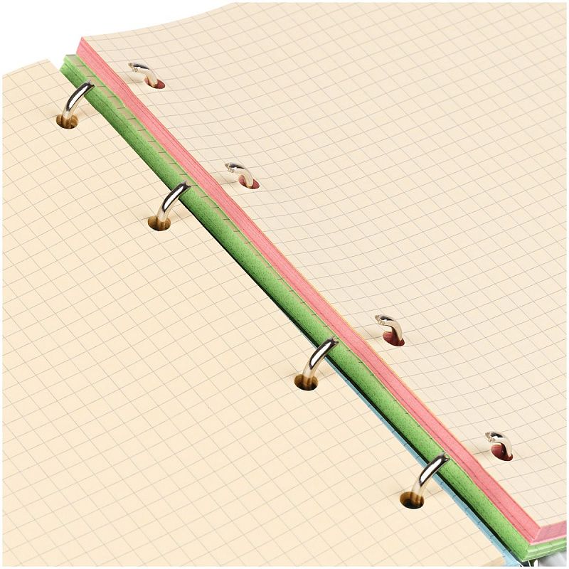 Тетрадь на кольцах А5, 200л., BG "Dark miracle", 4 цвет. блок, глянцевая ламинация