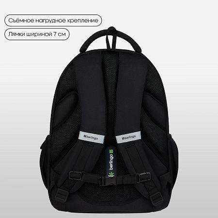 Рюкзак Berlingo ErgoFlex "Youth Fusion" 42*30*17см, 2 отделения, 4 кармана, эргономичная спинка 