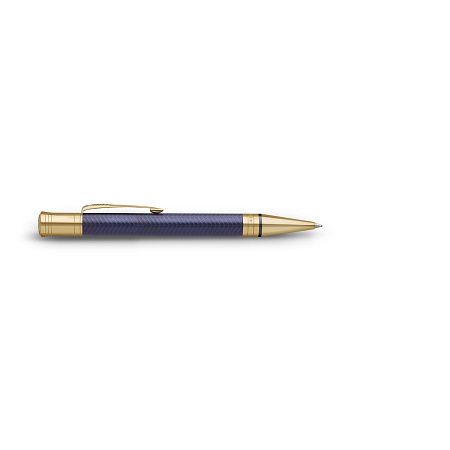 Ручка шариковая Parker "Duofold Prestige Blue Chevron GT" черная, 1,0мм, подарочная упаковка 