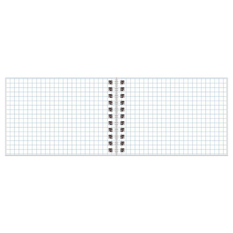 Блокнот А6 80л. на гребне BG "Витраж", глянцевая ламинация, тиснение фольгой, твердая обложка