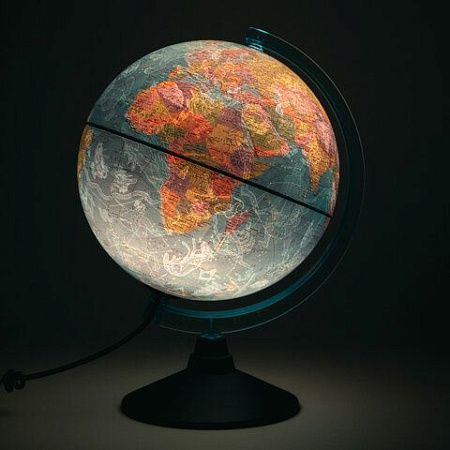 Глобус интерактивный + очки VR, политический / звездного неба GLOBEN, 25 см, подсветкой, INT12500308 