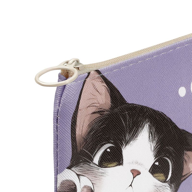 Пенал мягкий 200*100 MESHU "Paws", искусственная кожа 