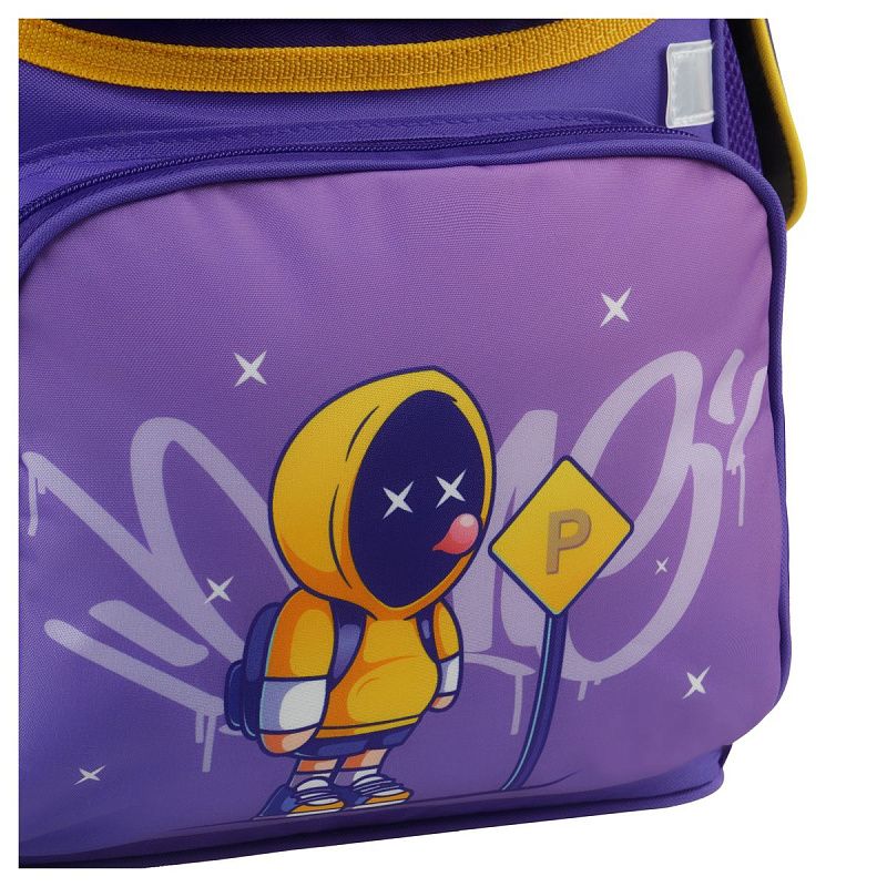 Ранец ArtSpace Junior "ArtKing" 37*28*21см, 1 отделение, 3 кармана, анатомическая спинка 