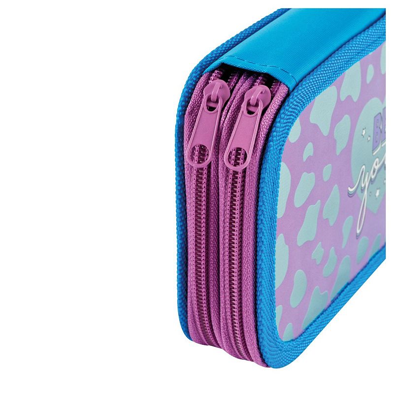 Пенал 2 отделения, 190*110 ArtSpace "Be you", ламинированный картон, софт-тач 