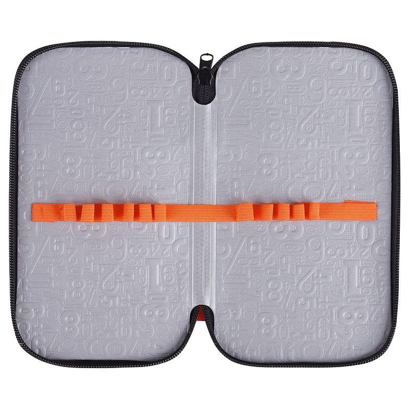 Пенал 2 отделения, 190*110 ArtSpace "Meow Space", ламинированный картон, софт-тач 