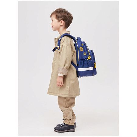 Рюкзак Berlingo Kids "Robogame" 36*27*12см, 1 отделение, 3 кармана, эргономичная спинка, LED кант 