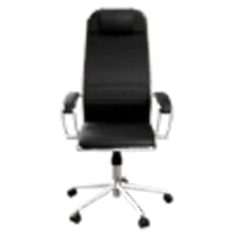 Кресло  руководителя Метта "ErgoLife" Set 6, кожа Extra черная,  синхромеханизм качания, (.116/Synchro052), 55E.16.1.403
