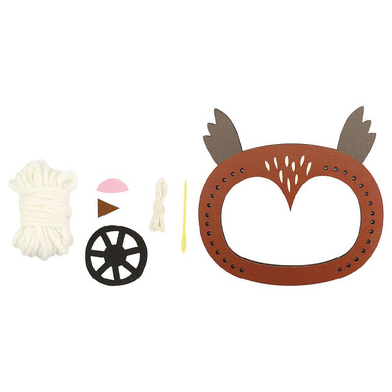 Набор для шитья игрушки ТРИ СОВЫ "Совушка", картонная коробка