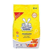 картинка Стиральный порошок для всех типов стирки 6 кг, УШАСТЫЙ НЯНЬ, 1015 от магазина