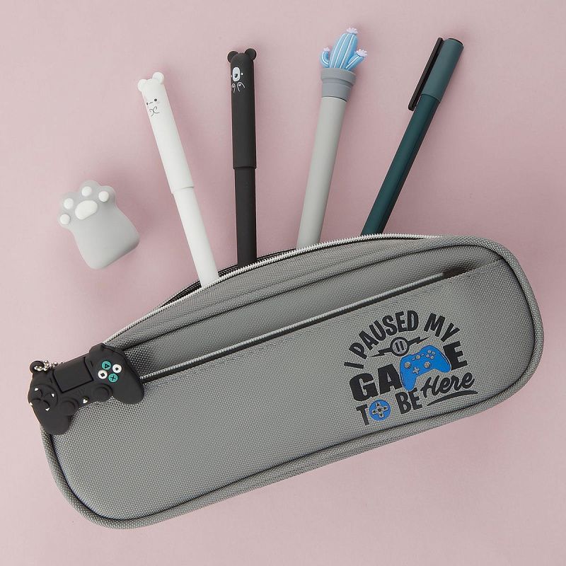 Пенал мягкий 225*80*50 MESHU "Game", полиэстер 