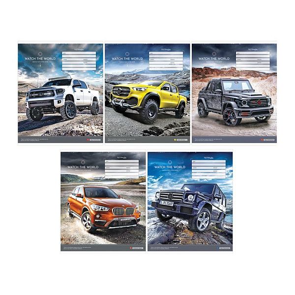 Тетрадь 12л., клетка ArtSpace "Техника. Extreme adventure"