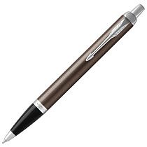 Ручка шариковая PARKER "IM Core Dark Espresso CT", корпус кофейный лак, хромированные детали, синяя, 1931671 Ручка шариковая PARKER "IM Core Dark Espresso CT", корпус кофейный лак, хромированные детали, синяя, 1931671