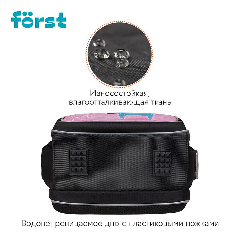 Рюкзак Först F-Cloud "FUN" 37*28,5*16,5см, 3 отделения, 3 кармана, анатомическая спинка 