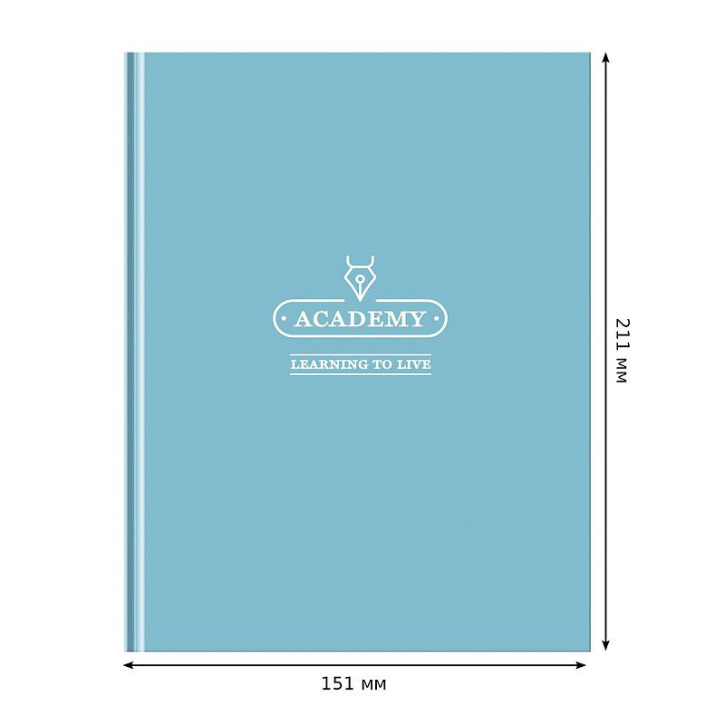 Бизнес-блокнот А5, 80л., евроформат, BG "Academy", soft-touch ламинация