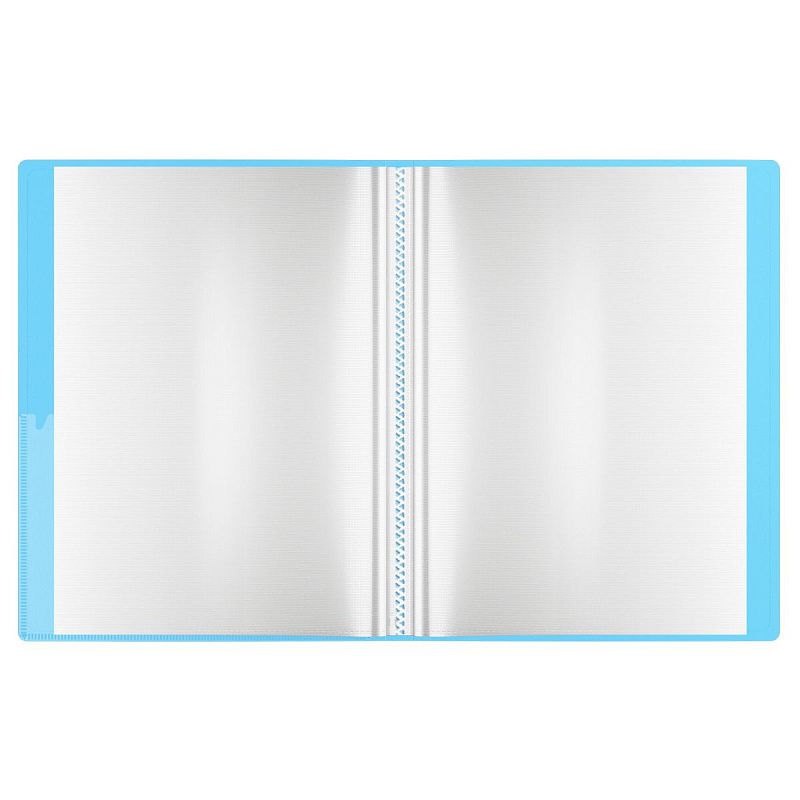 Папка с 20 вкладышами Berlingo "Soft Touch Pro", 17мм, 700мкм, с внутр. карманом, софт-тач, ассорти 