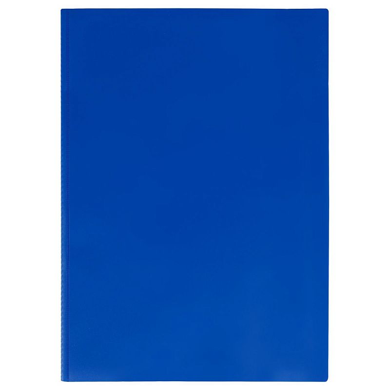 Папка для семейных документов А4, OfficeSpace, ПВХ, синяя, инд. упаковка, ШК 