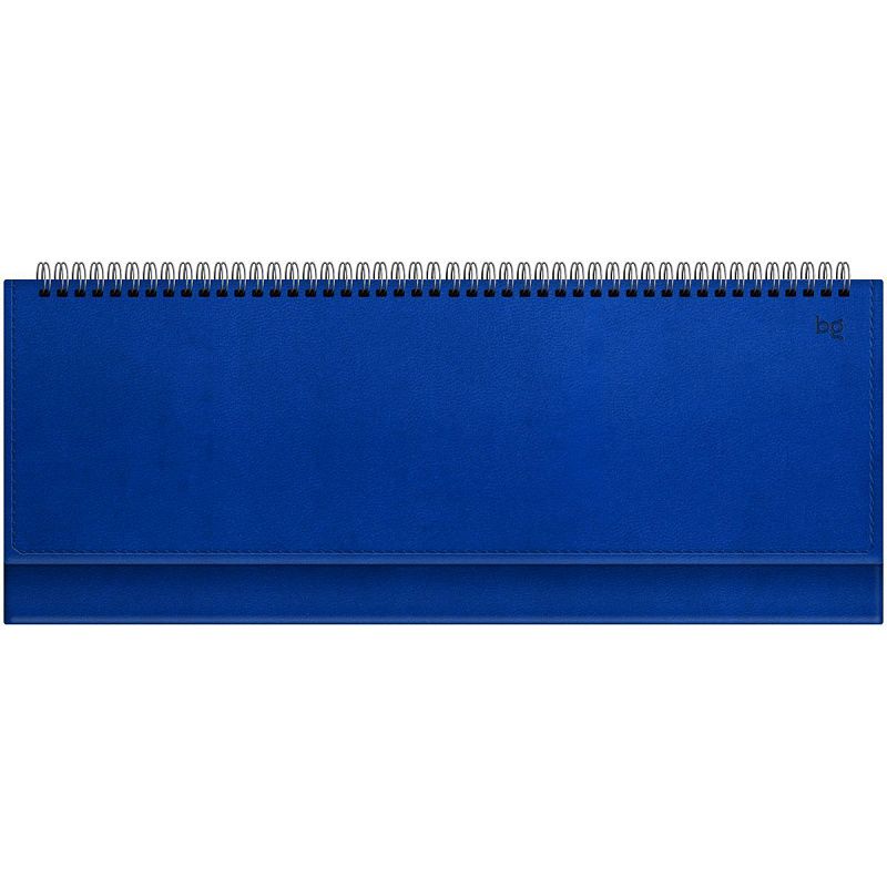 Планинг недатированный, 56л., 330*130мм, кожзам, BG "Winner. Blue", синий