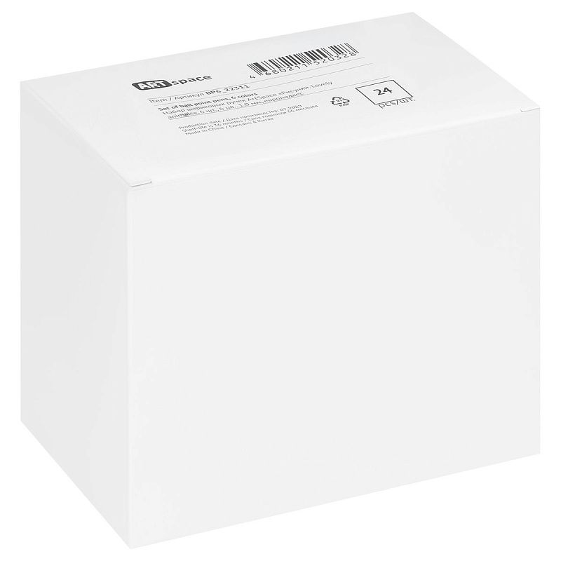 Набор шариковых ручек ArtSpace "Рисунки. Lovely animals", 6шт., 6цв., 1,0мм, европодвес 