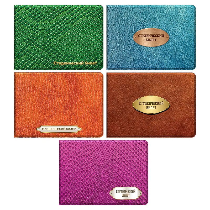 Обложка для студенческого билета OfficeSpace ПВХ, фотопечать 