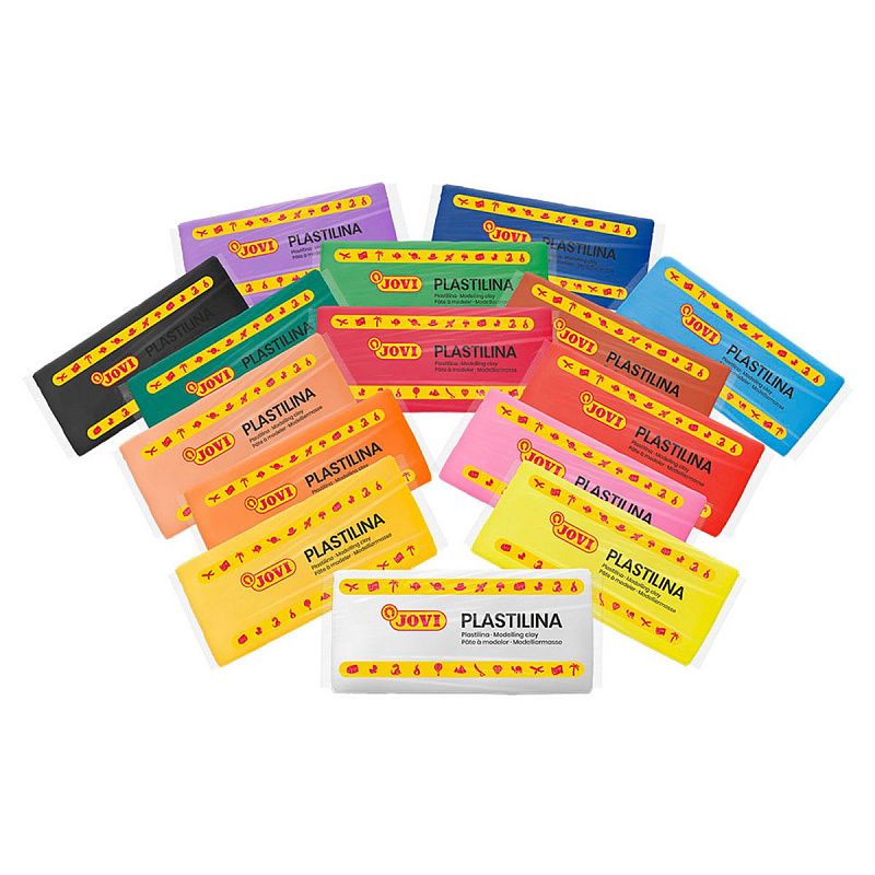 Пластилин JOVI, ассорти, 150г, дисплей