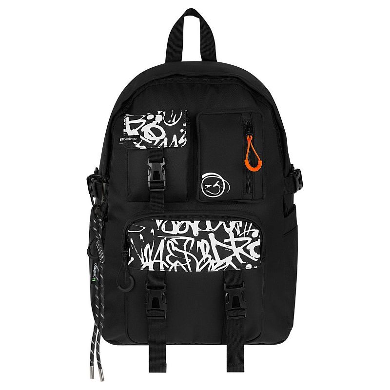 Рюкзак Berlingo X-Street "Grin" 43,5*32*20см, 1 отделение, 5 карманов, уплотненная спинка