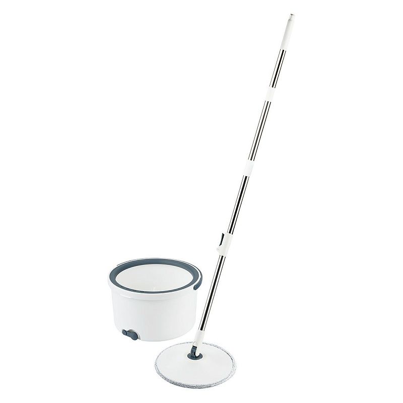 Набор для уборки OfficeClean Professional, с двумя отсеками для воды, объем 7 литров, 3 насадки в комплекте