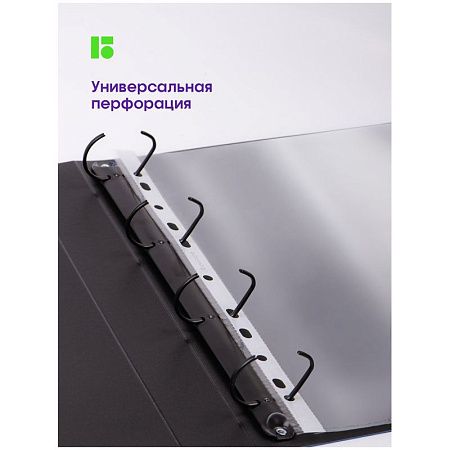 Папка-вкладыш с перфорацией Berlingo, А4, 30мкм, глянцевая 