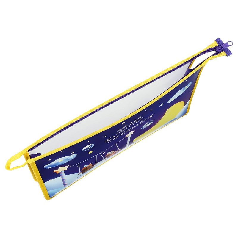 Папка для тетрадей 1 отделение, А4, ArtSpace "Dreamers", пластик, на молнии 