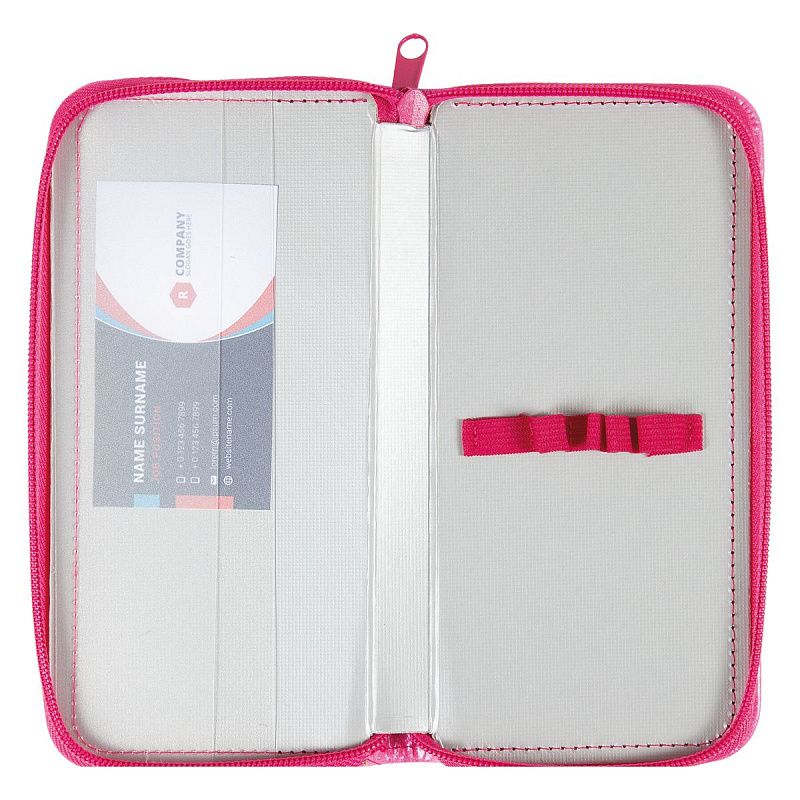 Пенал 1 отделение, 190*100 ArtSpace "My Space", фуксия, ПВХ с блестками 