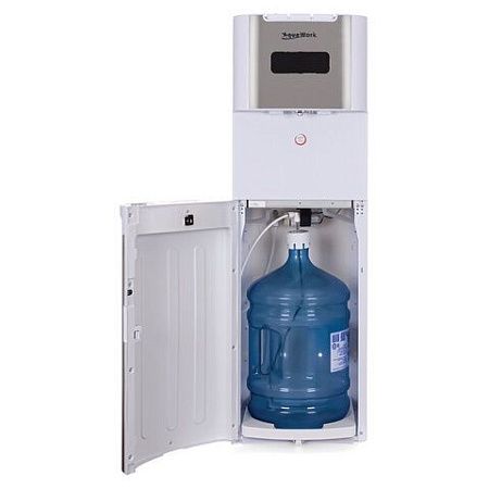 Кулер для воды AQUA WORK QRB-72LDS, напольный, НАГРЕВ/ОХЛАЖ ЭЛЕКТР, таймер, бутыль сн, 33352