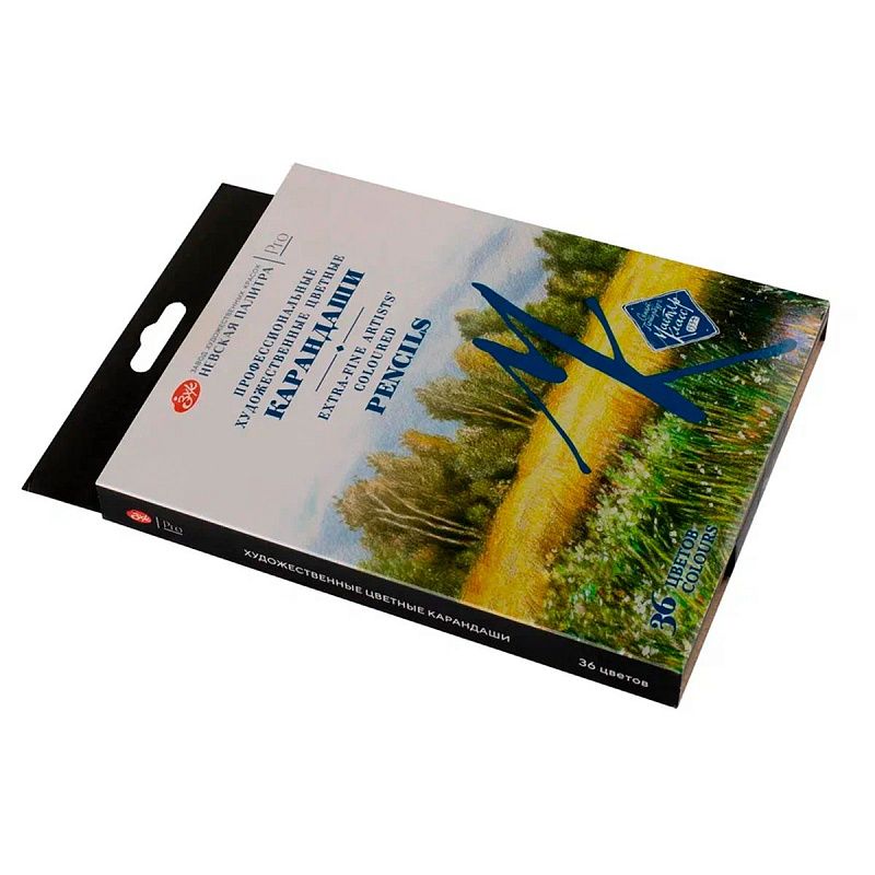 Набор профессиональных цветных карандашей "Мастер-Класс", 36 цветов, в картонной коробке