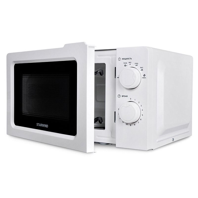 Микроволновая печь Starwind SMW3020, 20л, механическое управление, белая