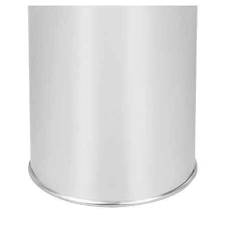 Комплект для туалета OfficeClean (ерш+подставка), 38*7,5*9,7см, нержавеющая сталь, хром