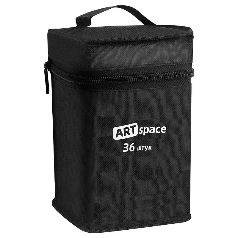 Набор двусторонних маркеров для скетчинга ArtSpace 36цв., основные цвета, пулевид./скош.