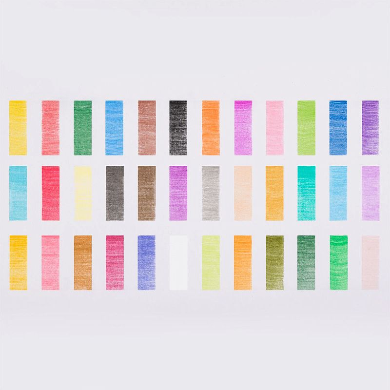 Карандаши цветные Гамма "Классические", 36цв., заточен., картон. упак., европодвес