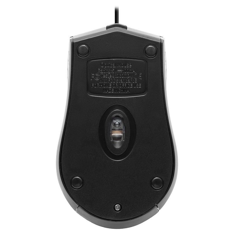 Мышь Defender Hit MB-530, USB, черный, 2btn+Roll