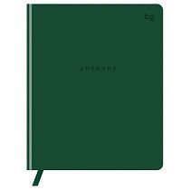 Дневник 1-11 кл. 48л. (ЛАЙТ) BG "Total green", иск. кожа, тиснение, цветн. срез, ляссе