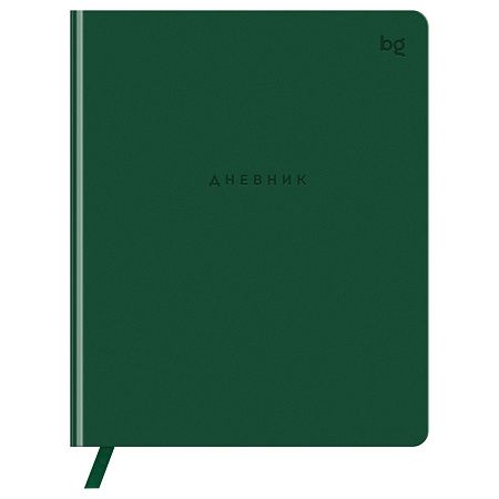 Дневник 1-11 кл. 48л. (ЛАЙТ) BG "Total green", иск. кожа, тиснение, цветн. срез, ляссе