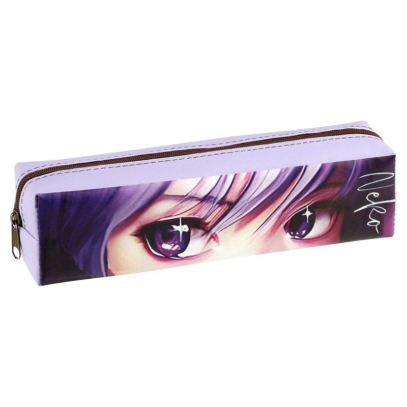 Пенал мягкий 200*55*40 MESHU "Neko", искусственная кожа 