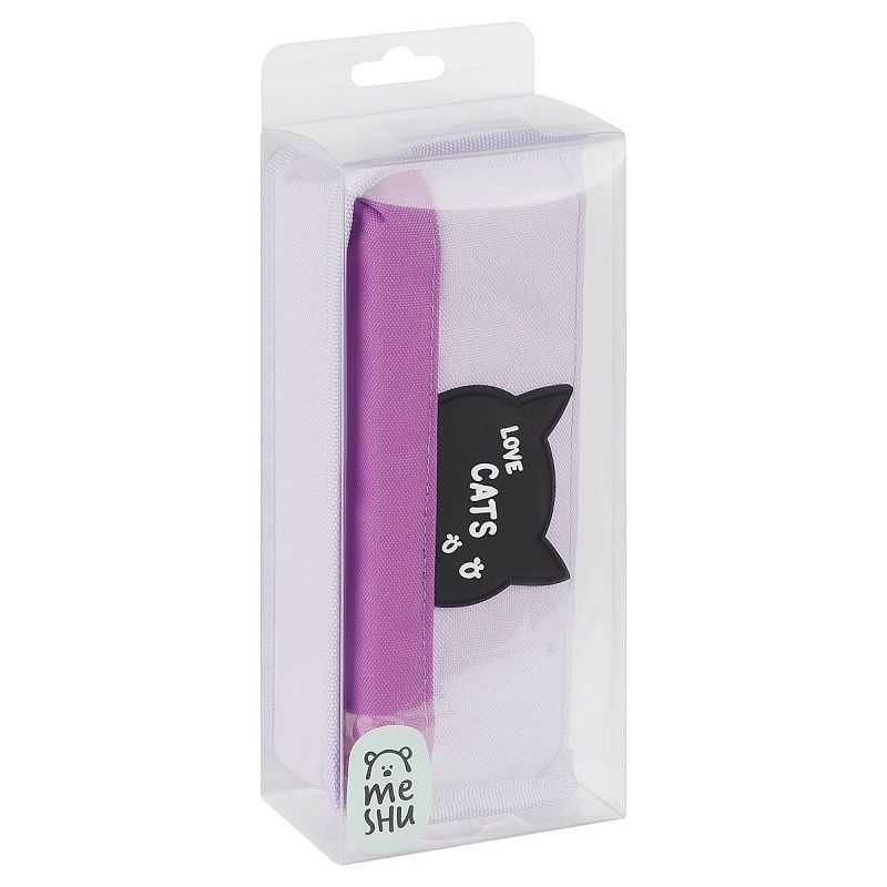 Пенал мягкий 215*90*55 MESHU "Cute Cat", полиэстер 