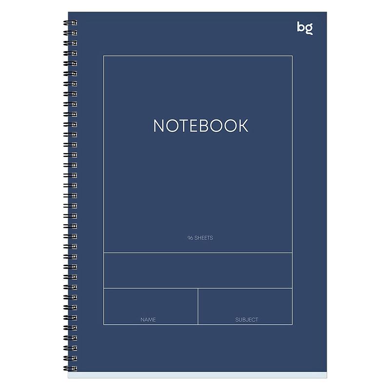 Тетрадь 96л., А4, клетка, на гребне BG "Mono style"