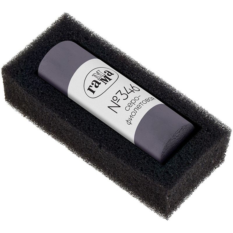 Пастель художественная Гамма, серо-фиолетовая №346, картон. упак., европодвес