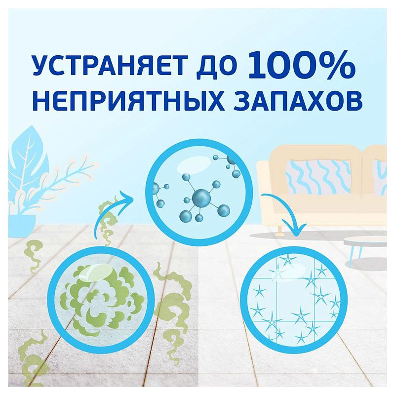 Средство для мытья пола Mr.Proper "Для домов с кошками", Цитрус, жидкий, 500мл (ПОД ЗАКАЗ) 