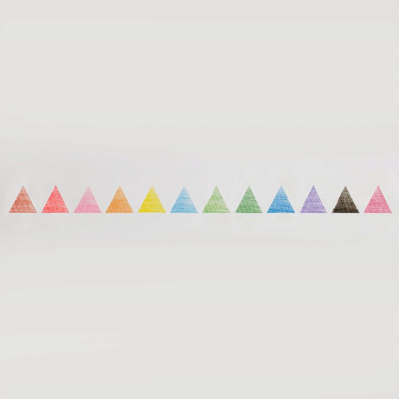 Карандаши цветные ArtSpace "School mood", 12цв., трехгранные, заточен., картон. упак., европодвес